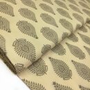 indischer Bio Baumwollstoff pan butta