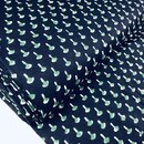 indischer blockprint baumwollstoff indigo