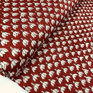 indischer blockprint baumwollstoff indigo