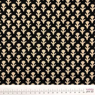 Blockprint Indian Flowers 22