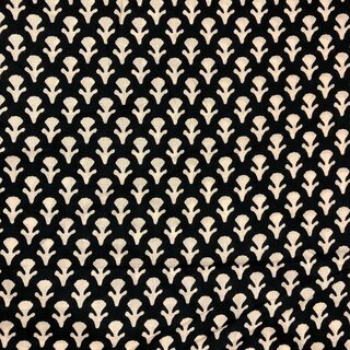 Blockprint Indian Flowers 22