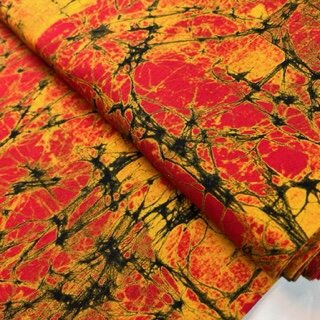 afrikanischer waxprint stoff rot venua