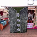 afrikanischer waxprint stoff rot venua
