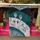 afrikanischer waxprint stoff rot venua