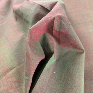 Handloom duotone grn-magenta