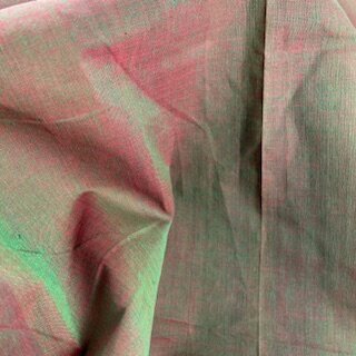 Handloom duotone grn-magenta