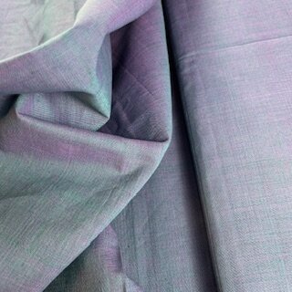 Handloom duotone hellblau-lila