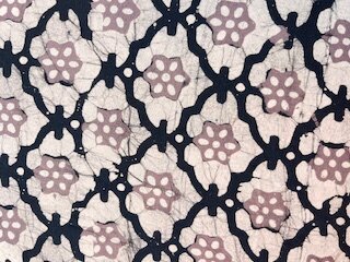 Batikprint 28 schwarzbeige