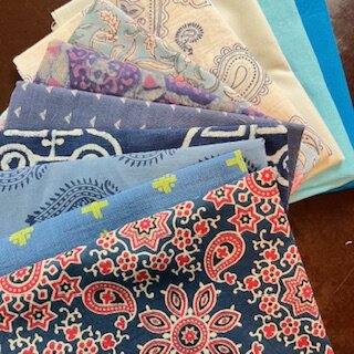 Fat Quarter Set blueish