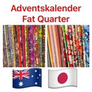 Adventskalender FAT QUARTER Japan/Australien