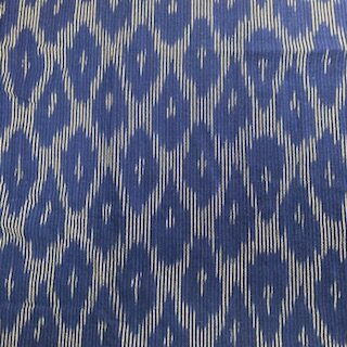 Ikat Pochampally blau