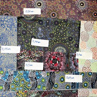 Stoffpaket Aboriginal Art