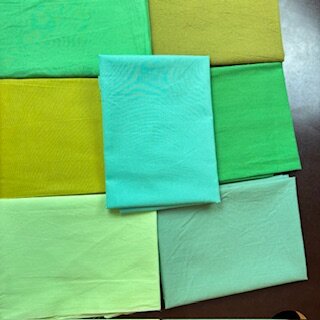 Fat Quarter Set greenish