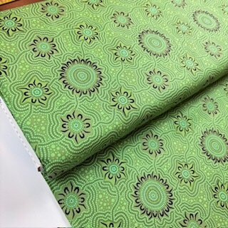 australischer Stoff aborigines Baumwolle meterware...