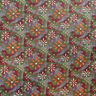 Flowers in the Desert black