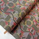 australischer Stoff aborigines Baumwolle meterware...