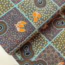 australischer Stoff aborigines Baumwolle meterware...