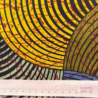 Concentric Circle green (Waxprint)