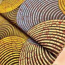 afrikanischer waxprint stoff rot venua
