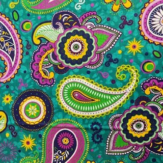 Paisley green