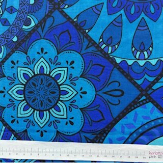 Coloring Book blue (Waxprint)