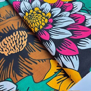 afrikanischer waxprint stoff rot venua