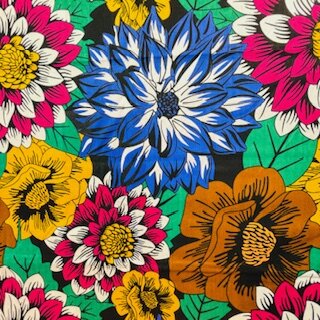 Fuchsial Flower 1  (Waxprint)