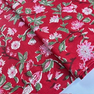 indischer blockprint baumwollstoff indigo