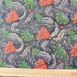 Blockprint Flower pastell