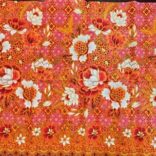 orientalischer stoff sarong ornament gemustert 3
