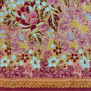 orientalischer stoff sarong ornament gemustert 3