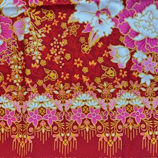 orientalischer stoff sarong ornament gemustert 3