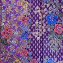 Sarong Floral Gold Line 262