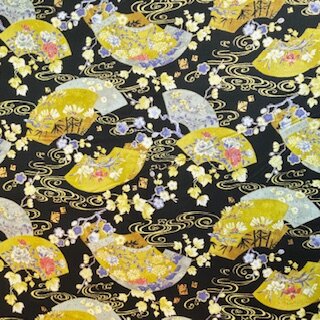 Hana Sensu (Fcher) schwarz
