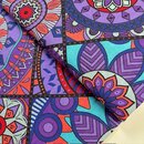 afrikanischer waxprint stoff rot venua