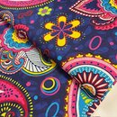 afrikanischer waxprint stoff rot venua