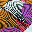 afrikanischer waxprint stoff rot venua