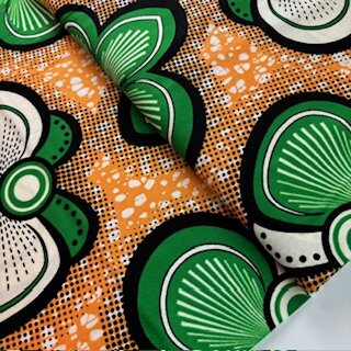 afrikanischer waxprint stoff rot venua