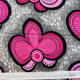 Pink Bows (Waxprint)