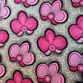 Pink Bows (Waxprint)