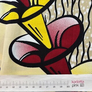 Trumpet Flowers  (Waxprint)