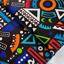 afrikanischer waxprint stoff rot venua