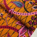 afrikanischer waxprint stoff rot venua