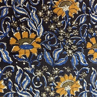 Blockprint Black Garden