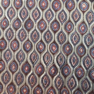 Blockprint Indian round Mompel