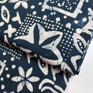 indischer blockprint baumwollstoff indigo