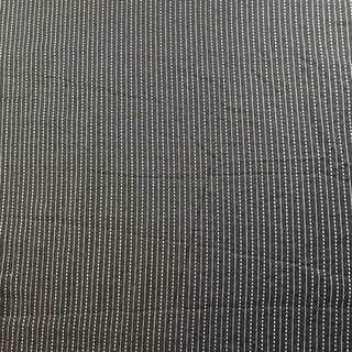 Indischer Jacquardstoff Stitched stripes on black