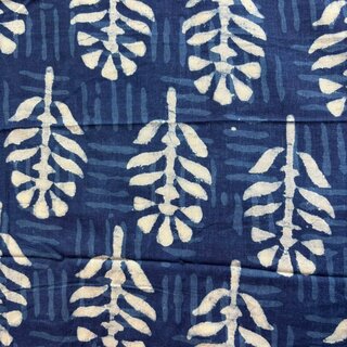 Blockprint INDIGO Leaves