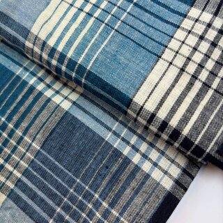 handgewebte indische Baumwollstoffe Fair Trade Handloom...