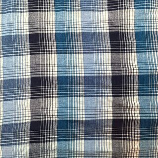 Handloom Karo blue white black